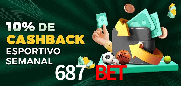 10% de bônus de cashback na 687 Bet
